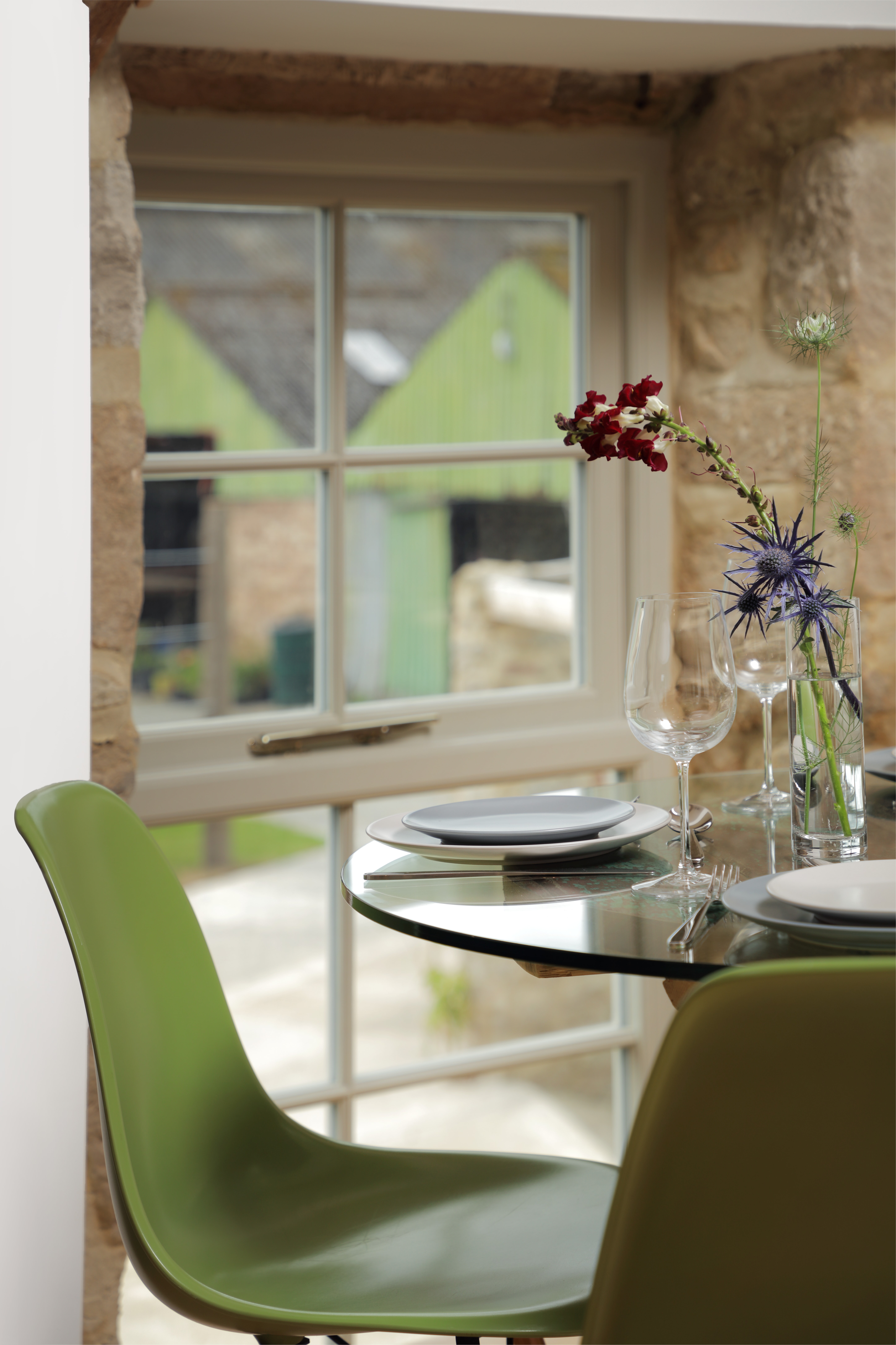 Duck House dinner table