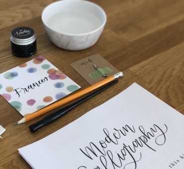 modern calligraphy