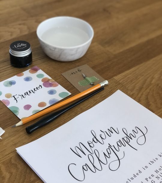modern calligraphy