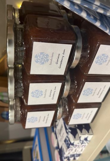 homemade gooseberry jam