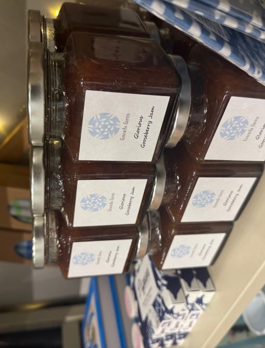 homemade gooseberry jam